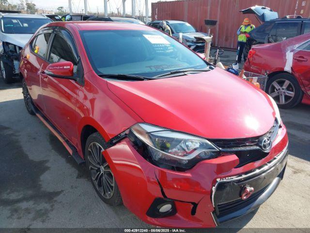  Salvage Toyota Corolla
