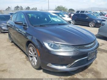  Salvage Chrysler 200
