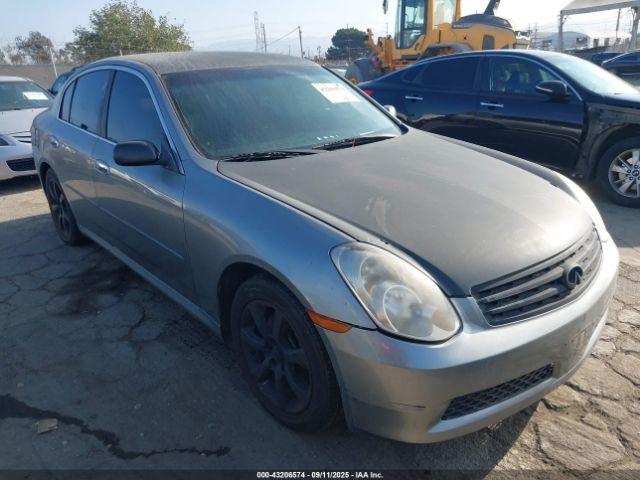 Salvage INFINITI G35