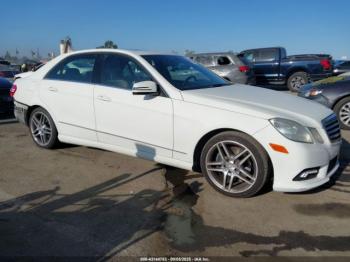  Salvage Mercedes-Benz E-Class