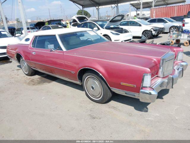  Salvage Lincoln Continental