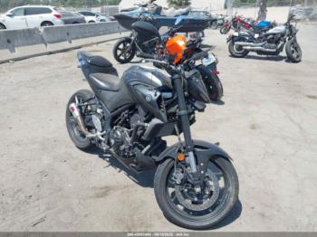  Salvage Yamaha Mt-03