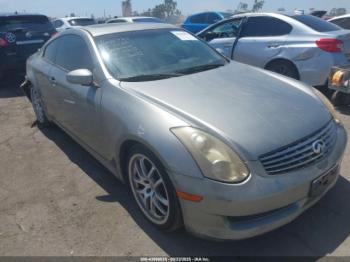  Salvage INFINITI G35