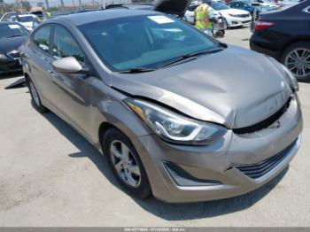  Salvage Hyundai ELANTRA