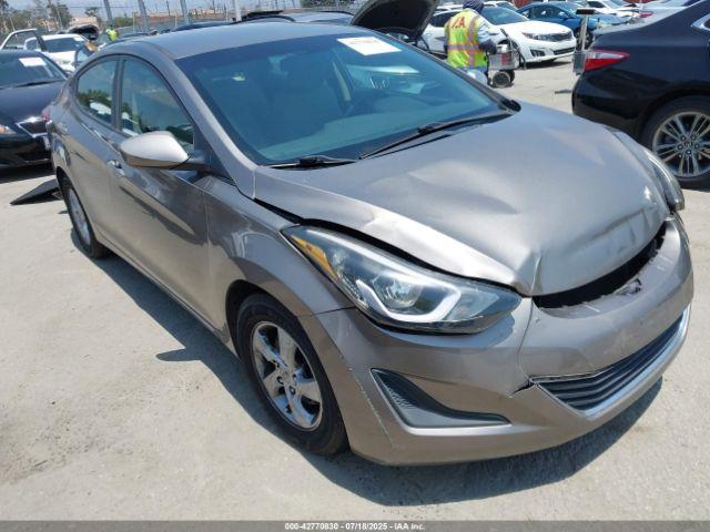  Salvage Hyundai ELANTRA
