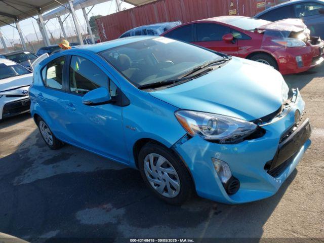  Salvage Toyota Prius c