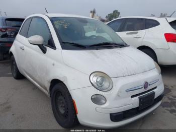  Salvage FIAT 500