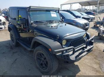  Salvage Jeep Wrangler