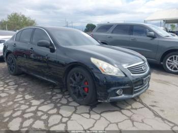  Salvage INFINITI G37