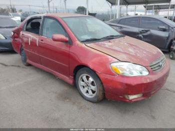  Salvage Toyota Corolla