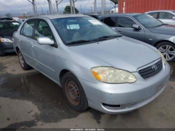  Salvage Toyota Corolla