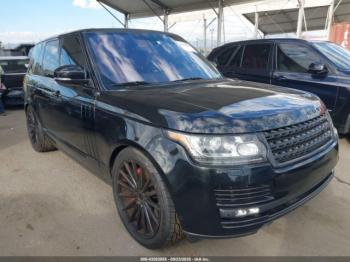  Salvage Land Rover Range Rover