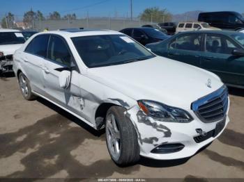  Salvage Mercedes-Benz E-Class