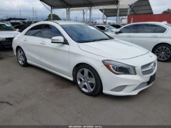  Salvage Mercedes-Benz Cla-class