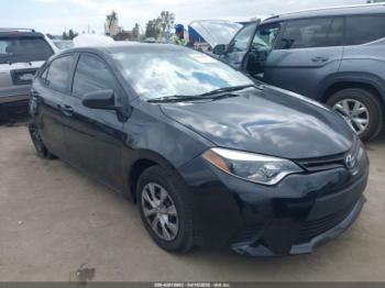  Salvage Toyota Corolla