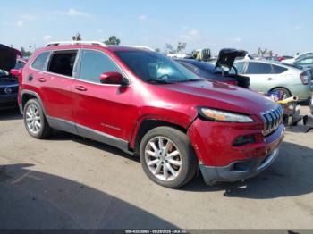  Salvage Jeep Cherokee