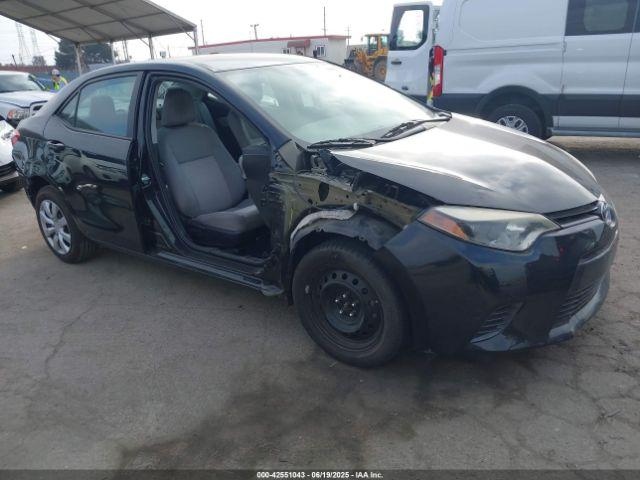  Salvage Toyota Corolla