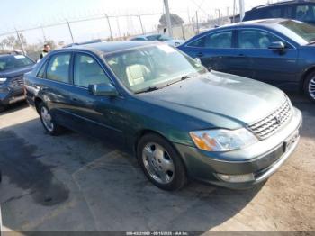  Salvage Toyota Avalon