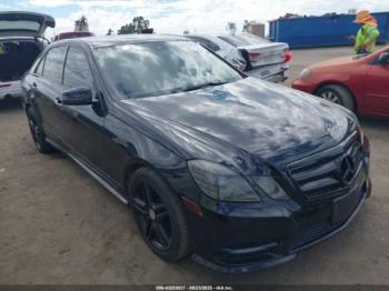  Salvage Mercedes-Benz E-Class