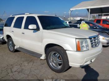  Salvage Cadillac Escalade