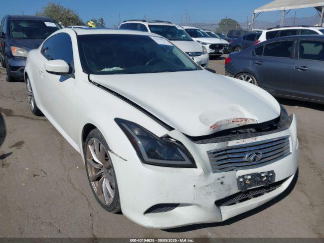  Salvage INFINITI G37