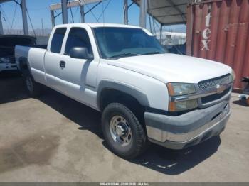  Salvage Chevrolet Silverado 2500