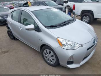  Salvage Toyota Prius c