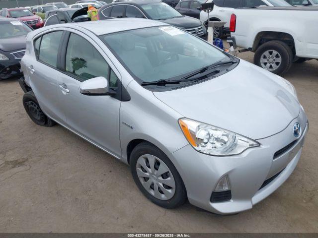  Salvage Toyota Prius c