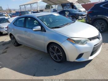  Salvage Toyota Corolla