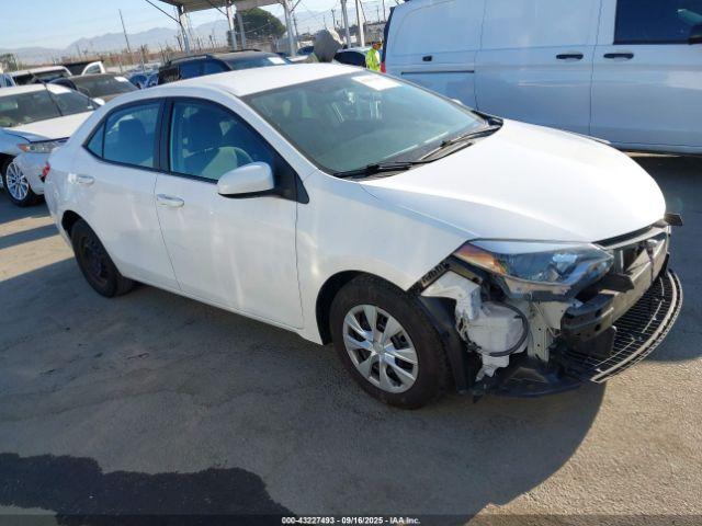  Salvage Toyota Corolla