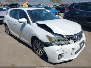  Salvage Lexus Ct