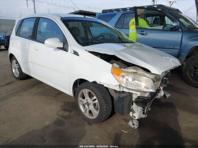  Salvage Chevrolet Aveo