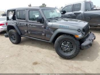  Salvage Jeep Wrangler