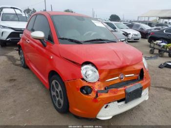  Salvage FIAT 500e