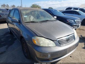  Salvage Toyota Corolla