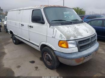  Salvage Dodge Ram Van 2500