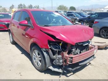  Salvage Chevrolet Sonic
