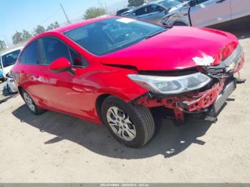  Salvage Chevrolet Cruze