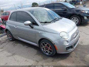  Salvage FIAT 500