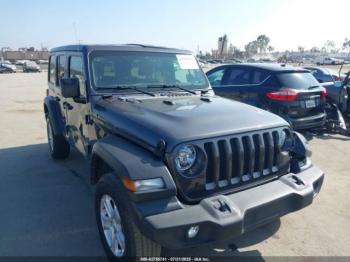  Salvage Jeep Wrangler
