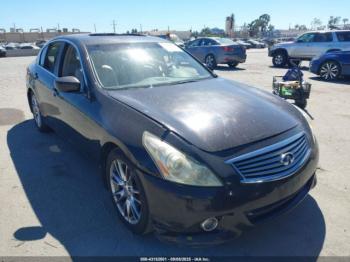  Salvage INFINITI G37