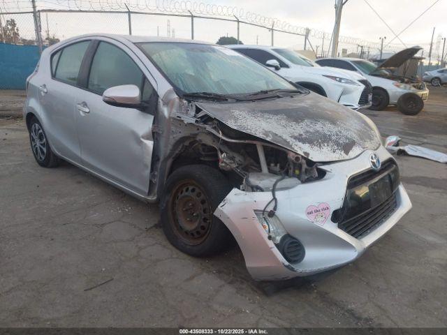  Salvage Toyota Prius c