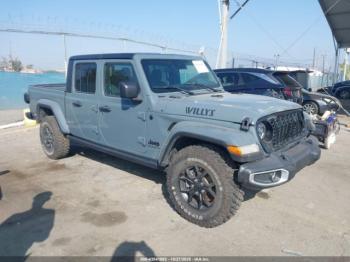  Salvage Jeep Gladiator