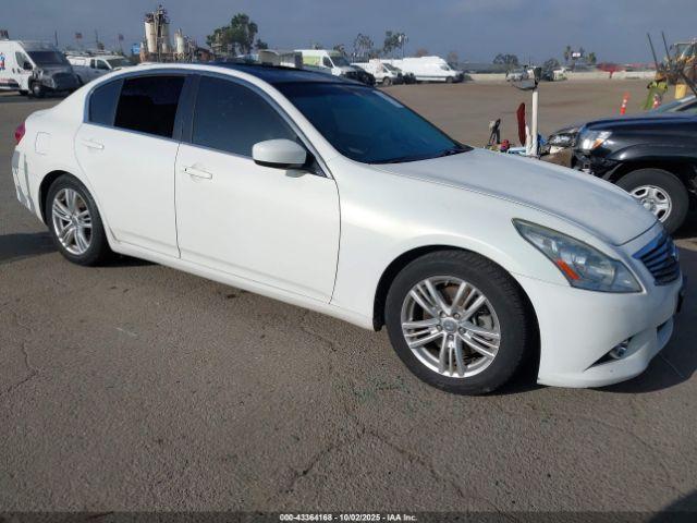  Salvage INFINITI G37