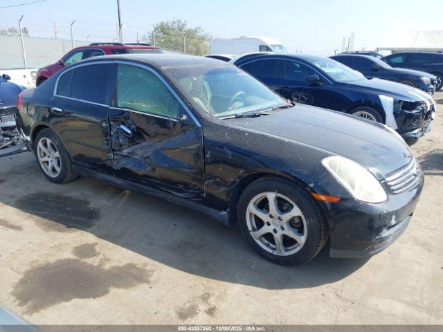  Salvage INFINITI G35