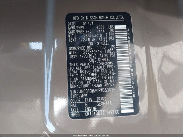 Nissan Rogue Sv Fwd Image 8