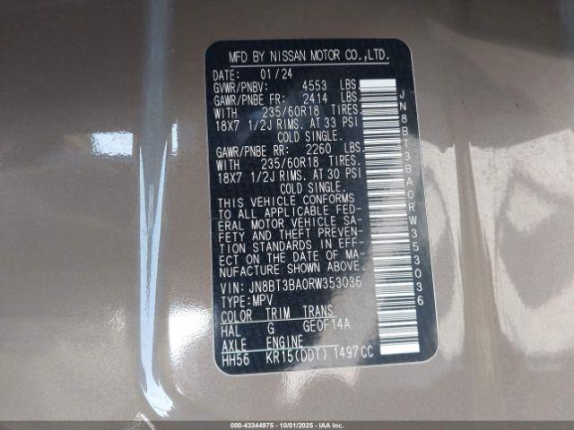 Nissan Rogue Sv Fwd Image 8