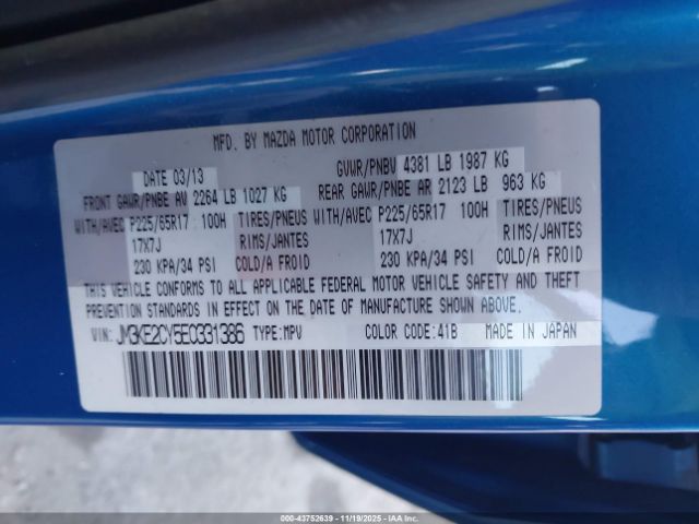 Mazda Cx Touring Image 16