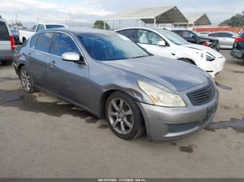  Salvage INFINITI G35x