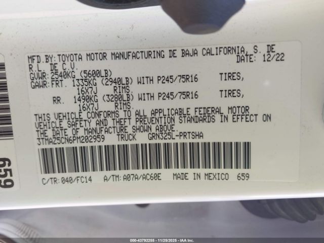 Toyota Tacoma Sr5 V6 Image 2